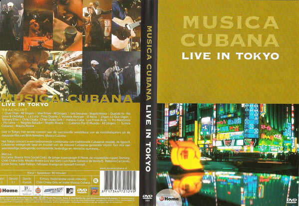 Various : Musica Cubana Live In Tokyo (DVD-V)