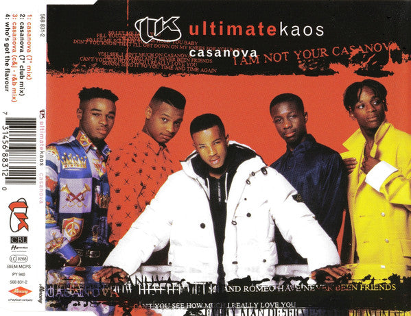 Ultimate Kaos : Casanova (CD, Maxi)