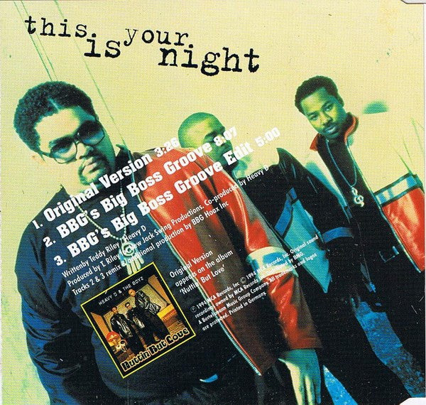 Heavy D. & The Boyz : This Is Your Night (CD, Maxi)