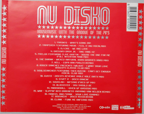 Various : Nu Disko - Housemusic With The Groove Of The 70's (CD, Comp, Mixed)