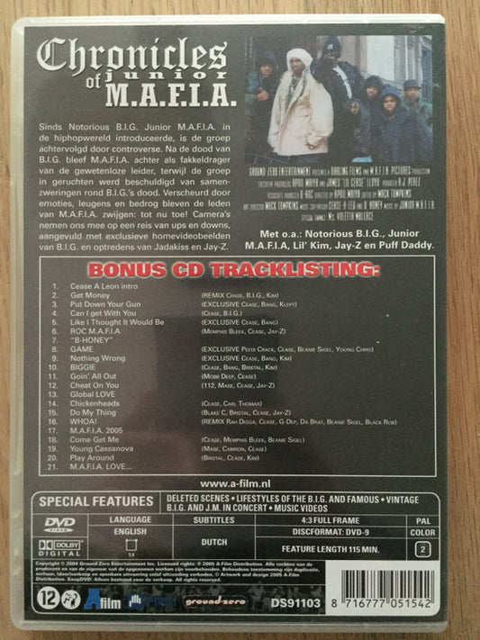 Junior M.A.F.I.A. : Chronicles Of Junior M.A.F.I.A. (DVD + CD + Unofficial)