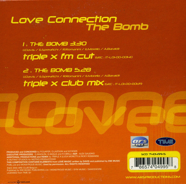 Love Connection : The Bomb (CD, Single)