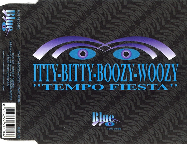 Itty Bitty Boozy Woozy : Tempo Fiesta (CD, Maxi)