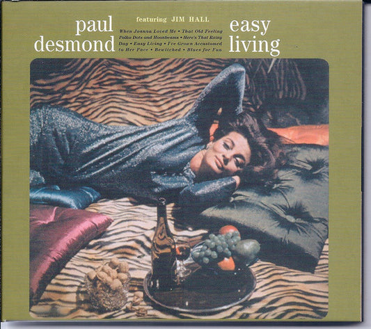 Paul Desmond : Easy Living (CD, Album, RE, RM)