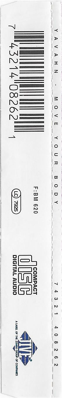 Yavahn : Move Your Body (CD, Maxi)