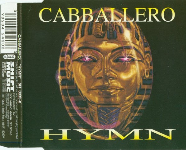 Cabballero : Hymn (CD, Maxi)