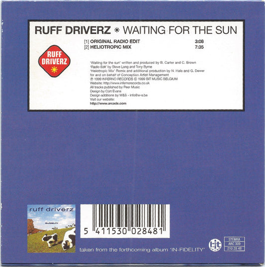 Ruff Driverz : Waiting For The Sun (CD, Single)