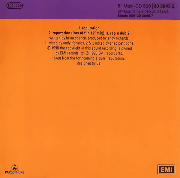 Dusty Springfield : Reputation (CD, Maxi)