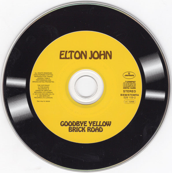 Elton John : Goodbye Yellow Brick Road (CD, Album, RE, RM, PMD)
