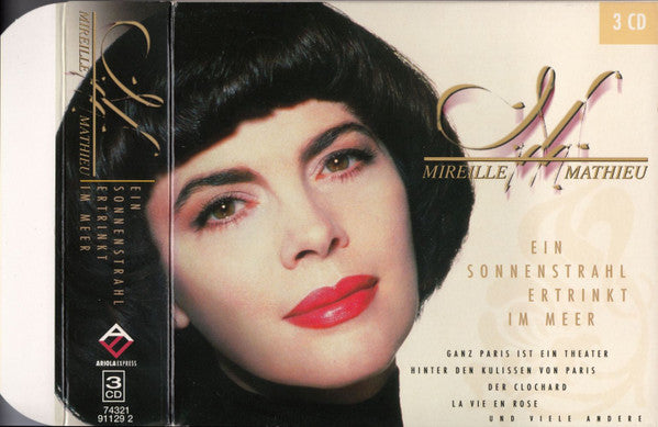 Mireille Mathieu : Ein Sonnenstrahl Ertrinkt Im Meer (3xCD + Box, Comp)