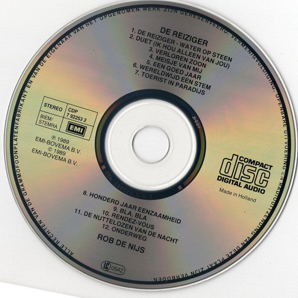 Rob de Nijs : De Reiziger (CD, Album)