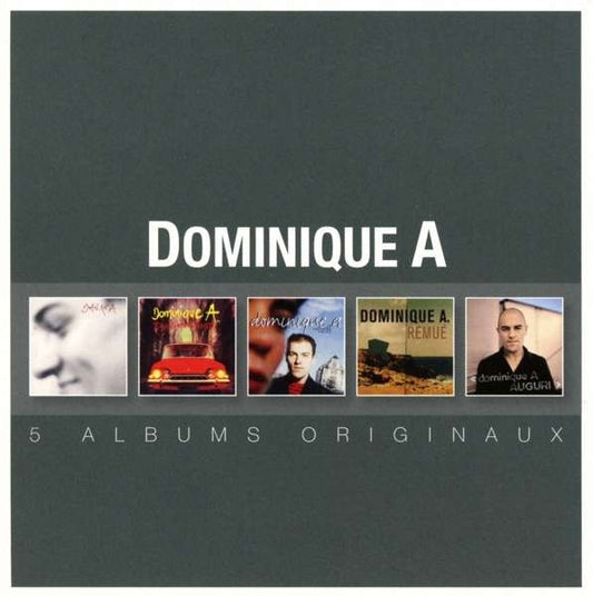 Dominique A. : 5 Albums Originaux (CD, Album, RE + CD, Album, RE + CD, Album, RE + CD)