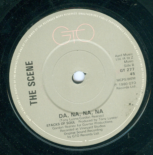 The Scene (3) : Driving it Home (7", Single)