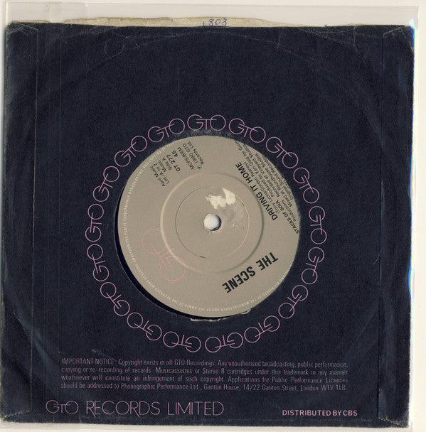 The Scene (3) : Driving it Home (7", Single)