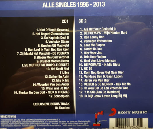 Acda en de Munnik : Alle Singles 1996-2013 (2xCD, Comp)