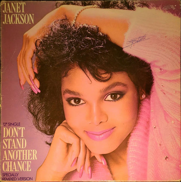 Janet Jackson : Don't Stand Another Chance (12", Maxi)