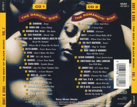 Various : Body & Soul (The Best Of Black Music Vol. 7) (2xCD, Comp)