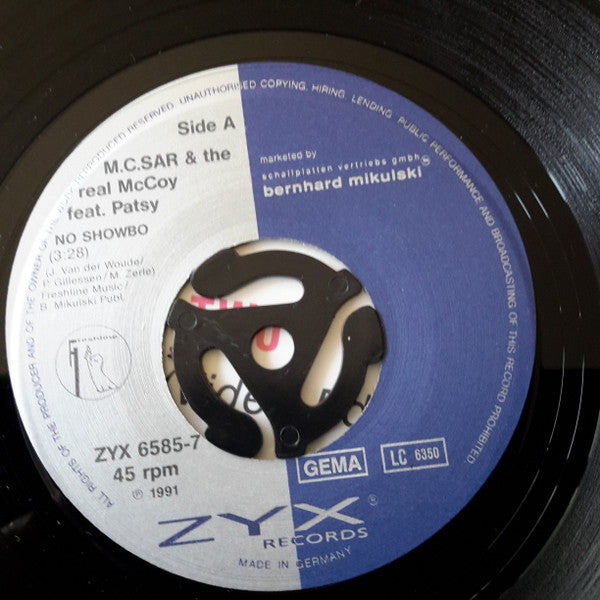 Real McCoy Feat. Patsy : No Showbo (7", Single)