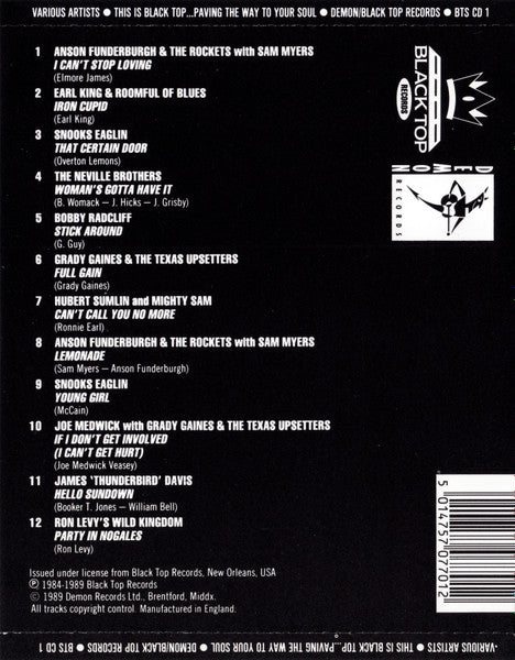 Various : This Is Black Top... Paving The Way To Your Soul (CD, Album, Comp)