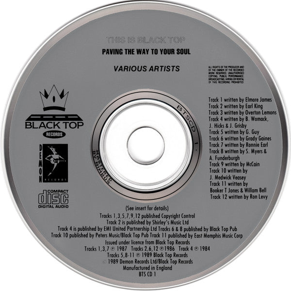 Various : This Is Black Top... Paving The Way To Your Soul (CD, Album, Comp)