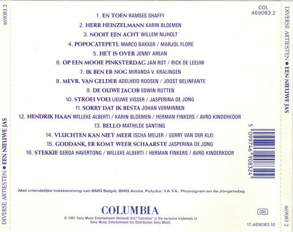 Various : Een Nieuwe Jas (CD, Album)