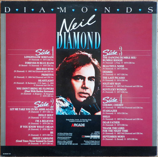 Neil Diamond : Diamonds (2xLP, Comp)
