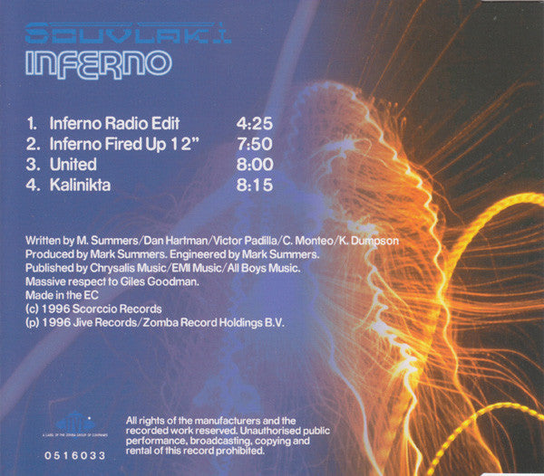 Souvlaki : Inferno (CD, Maxi)