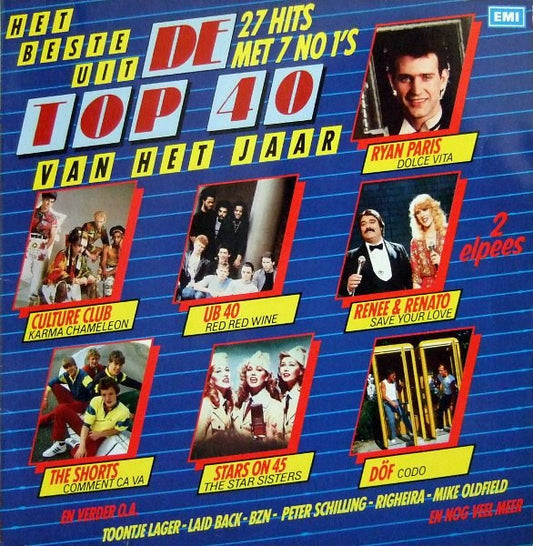Various : Het Beste Uit De Top 40 Van Het Jaar (2xLP, Comp)