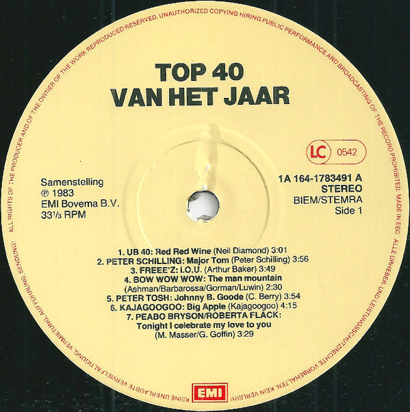 Various : Het Beste Uit De Top 40 Van Het Jaar (2xLP, Comp)