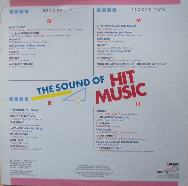 Various : The Sound Of Hit Music (2xLP, Comp)