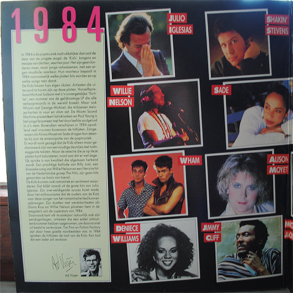 Various : 25 Jaar Popmuziek - 1984 (2xLP, Comp, Gat)