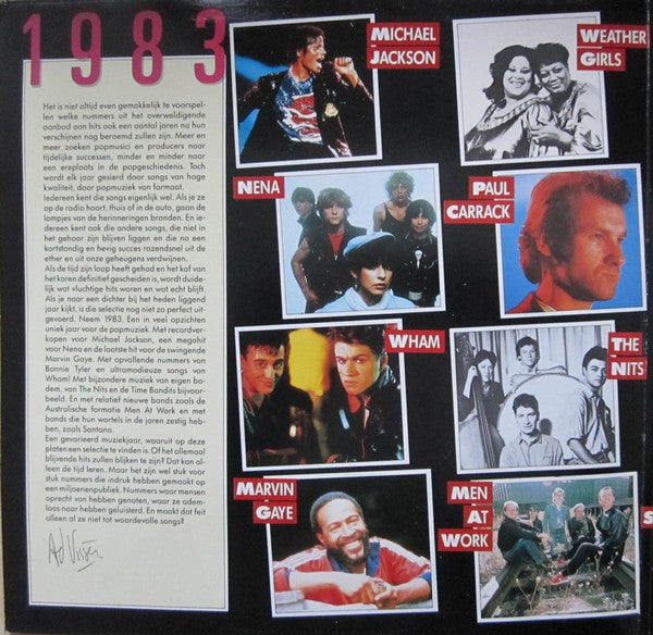 Various : 25 Jaar Popmuziek - 1983 (2xLP, Comp, Gat)