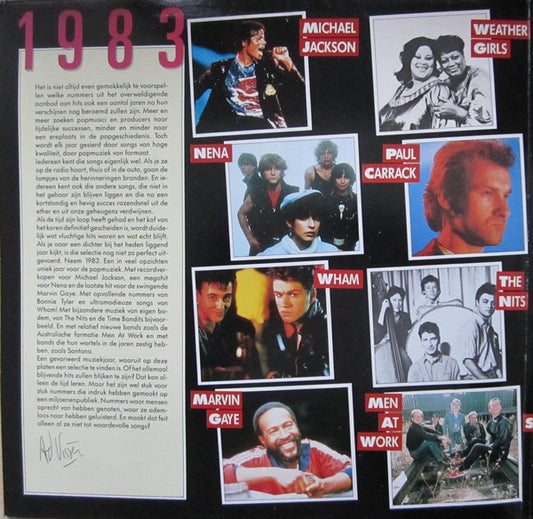 Various : 25 Jaar Popmuziek - 1983 (2xLP, Comp, Gat)