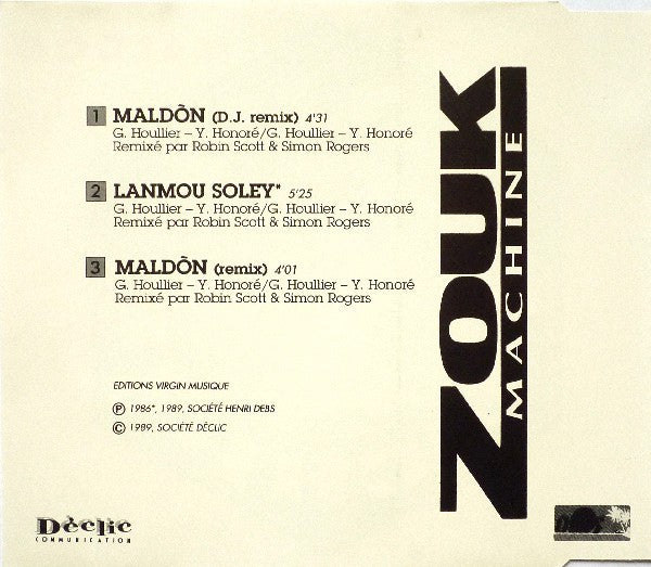 Zouk Machine : Maldòn (CD, Maxi)