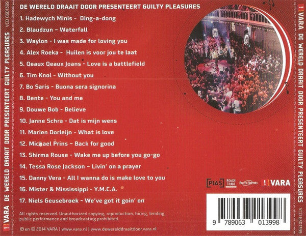 Various : De Wereld Draait Door Presenteert Guilty Pleasures (CD, Comp)