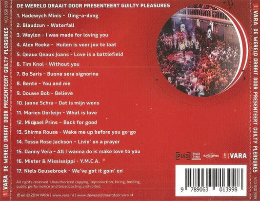 Various : De Wereld Draait Door Presenteert Guilty Pleasures (CD, Comp)