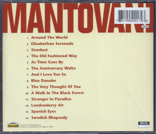 Mantovani : Serenade (CD, Comp)