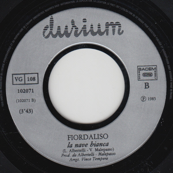Fiordaliso : Il Mio Angelo (7", Single)
