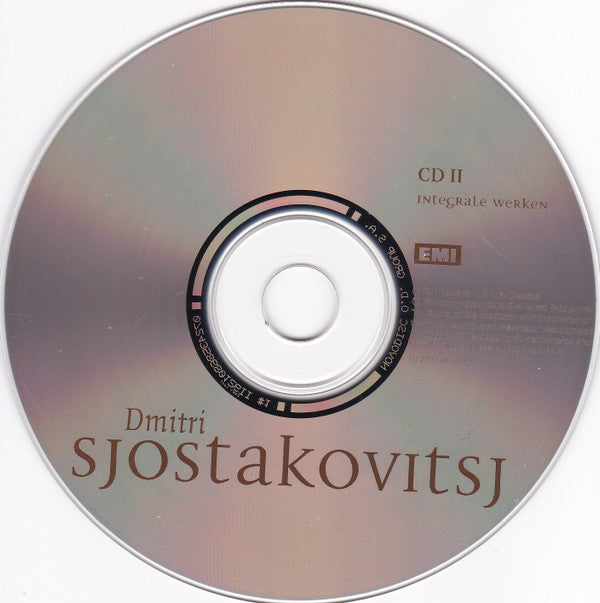 Dmitri Shostakovich : Dmitri Sjostakovitsj (2xCD, Comp)