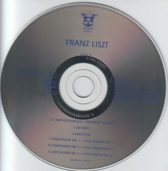 F. Liszt* : Eine Faustsinfonie Nach Goethe • Klavierwerke = Faustus Symphony After Goethe • Piano Works (3xCD, Comp)
