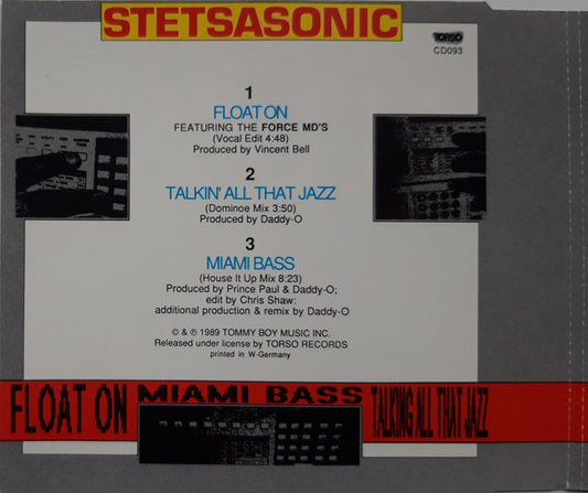 Stetsasonic : Float On / Talking All That Jazz (CD, Maxi)