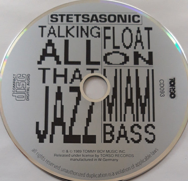 Stetsasonic : Float On / Talking All That Jazz (CD, Maxi)
