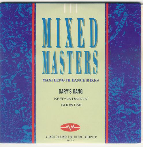 Gary's Gang : Keep On Dancin' / Showtime (CD, Mini, Single)