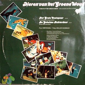 Sid Kuller / Lyn Murry : Dieren Van Het Groene Woud (De Avonturen Van Pom En Polly) (LP)