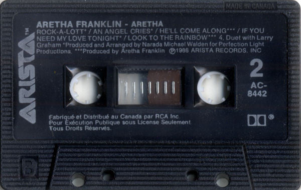 Aretha Franklin : Aretha (Cass, Album, Dol)