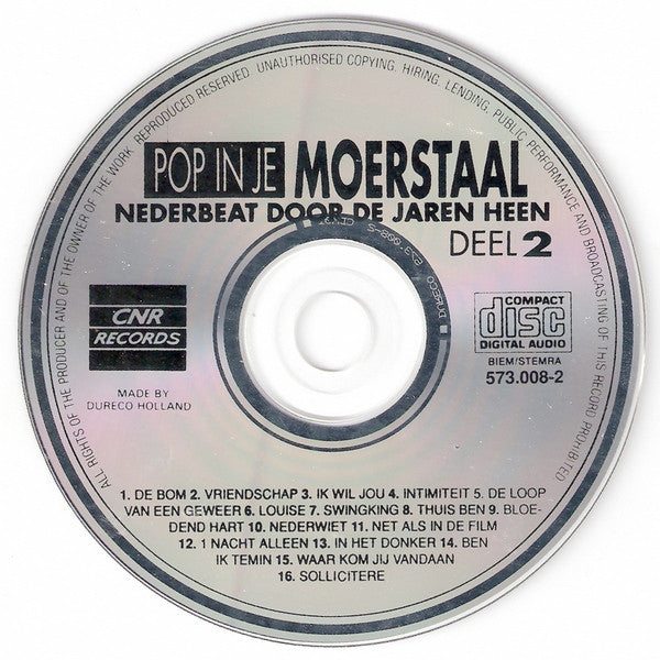 Various : Pop In Je Moerstaal - Deel 2 (CD, Comp)