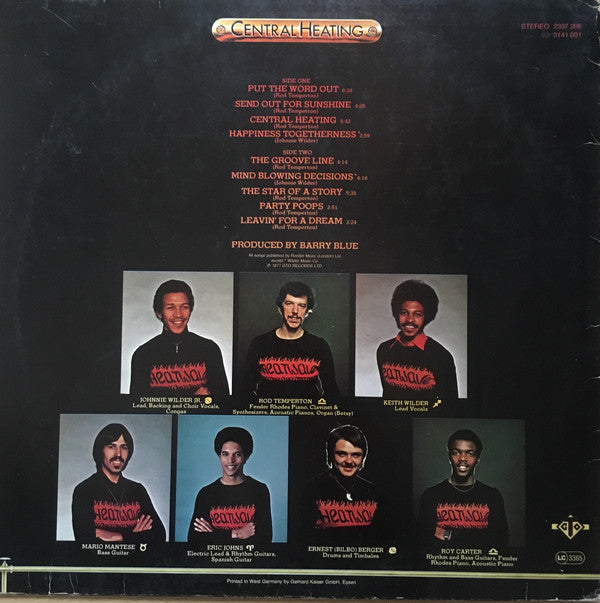 Heatwave : Central Heating (LP, Album)