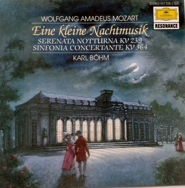 Wolfgang Amadeus Mozart, Karl Böhm : Eine Kleine Nachtmusik - Serenata Notturna KV 239 - Sinfonia Concertante KV 364 (CD, Comp, RE)