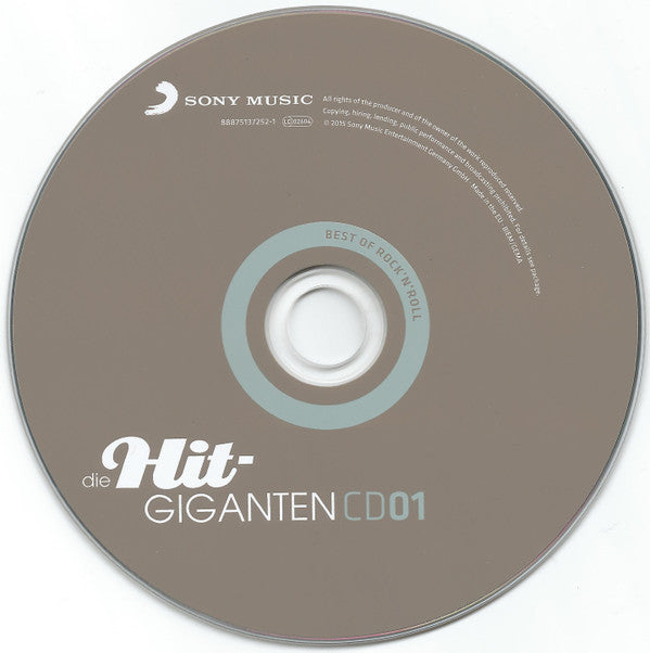 Various : Die Hit-Giganten - Best Of Rock'N'Roll (3xCD, Comp)