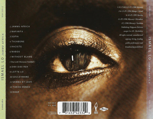 Ismaël Lô : Jammu Africa (CD, Comp)